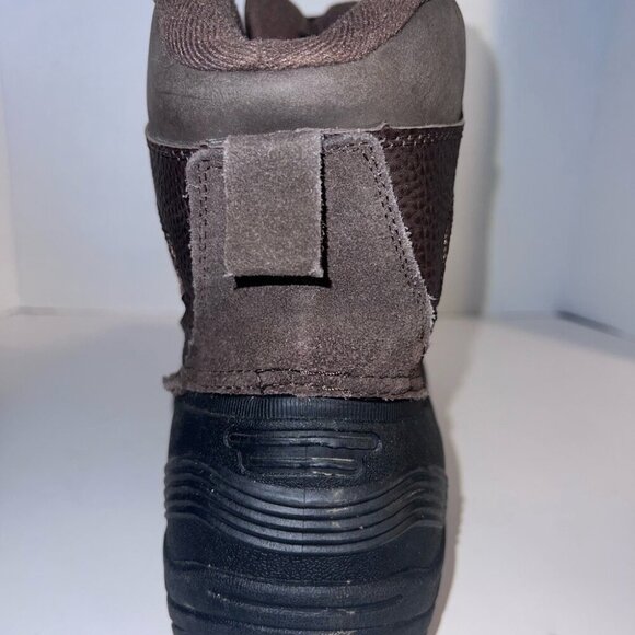 Adventuridge Mens Insulated Waterproof Hiking Boots Brown/Black Size 9 Durable & - Picture 2 of 3